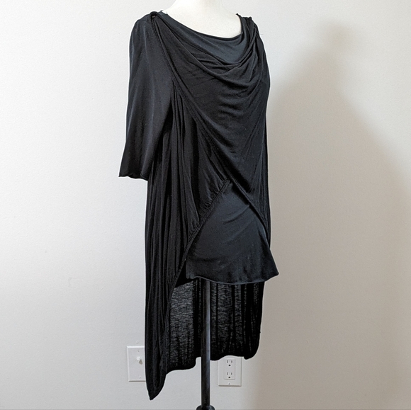 Umasan Cross-Over Layered Shirt - Picture 2 of 14